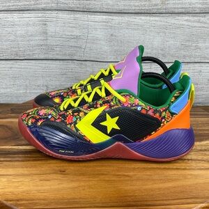 Converse All Star BB Shift Vegas Lights Multicolor Basketball Shoe A02513C Men 8